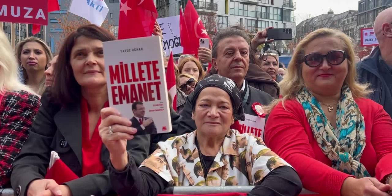 Brüksel'de gerçekleştirilen 61. CHP mitingi: Özgürlük mücadelesi Avrupa'ya taşındı