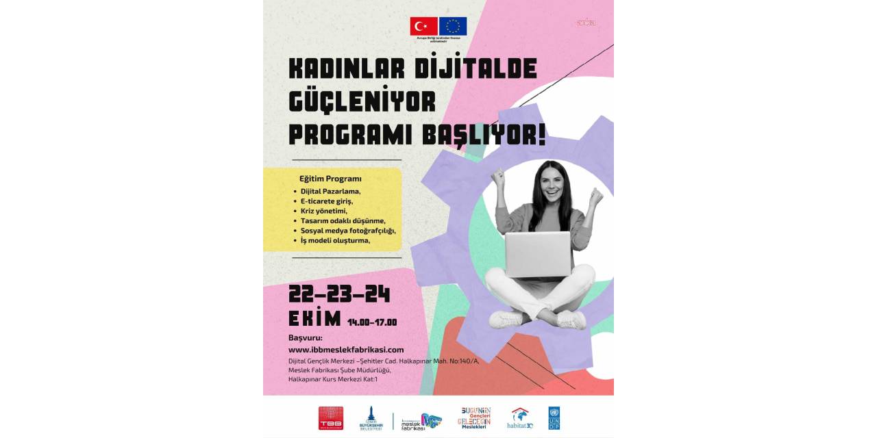 İzmir'de kadınlar için Dijital Güçlenme Programı