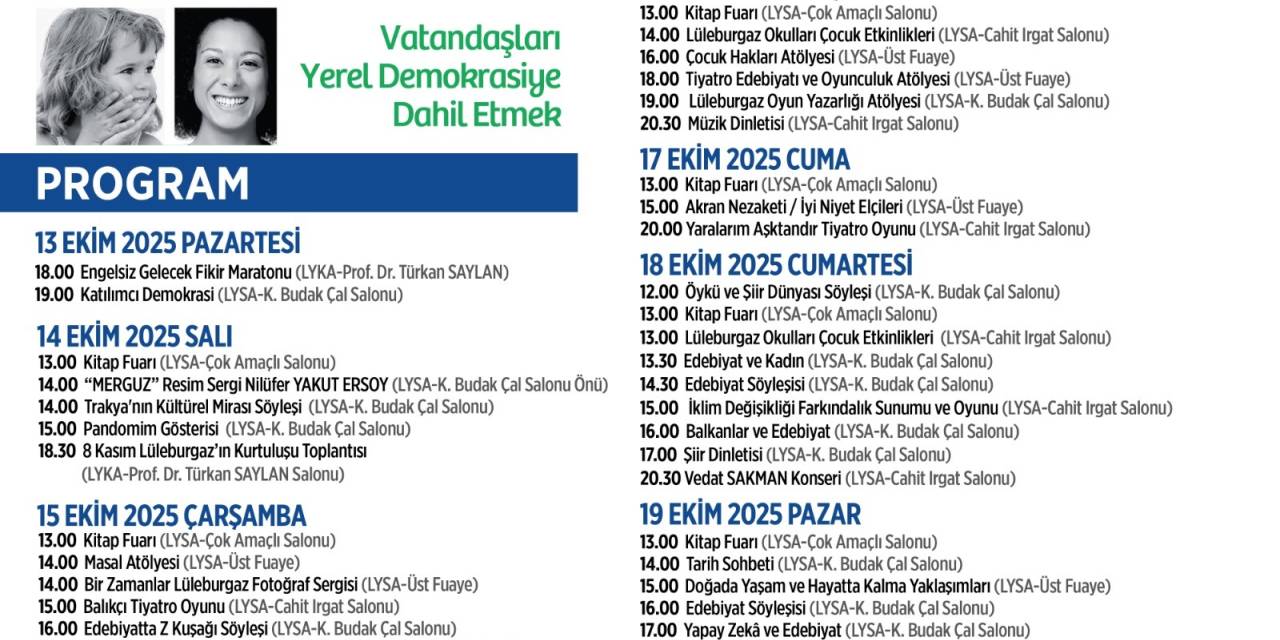 Lüleburgaz'da Avrupa Yerel Demokrasi Haftası etkinlikleri başlıyor