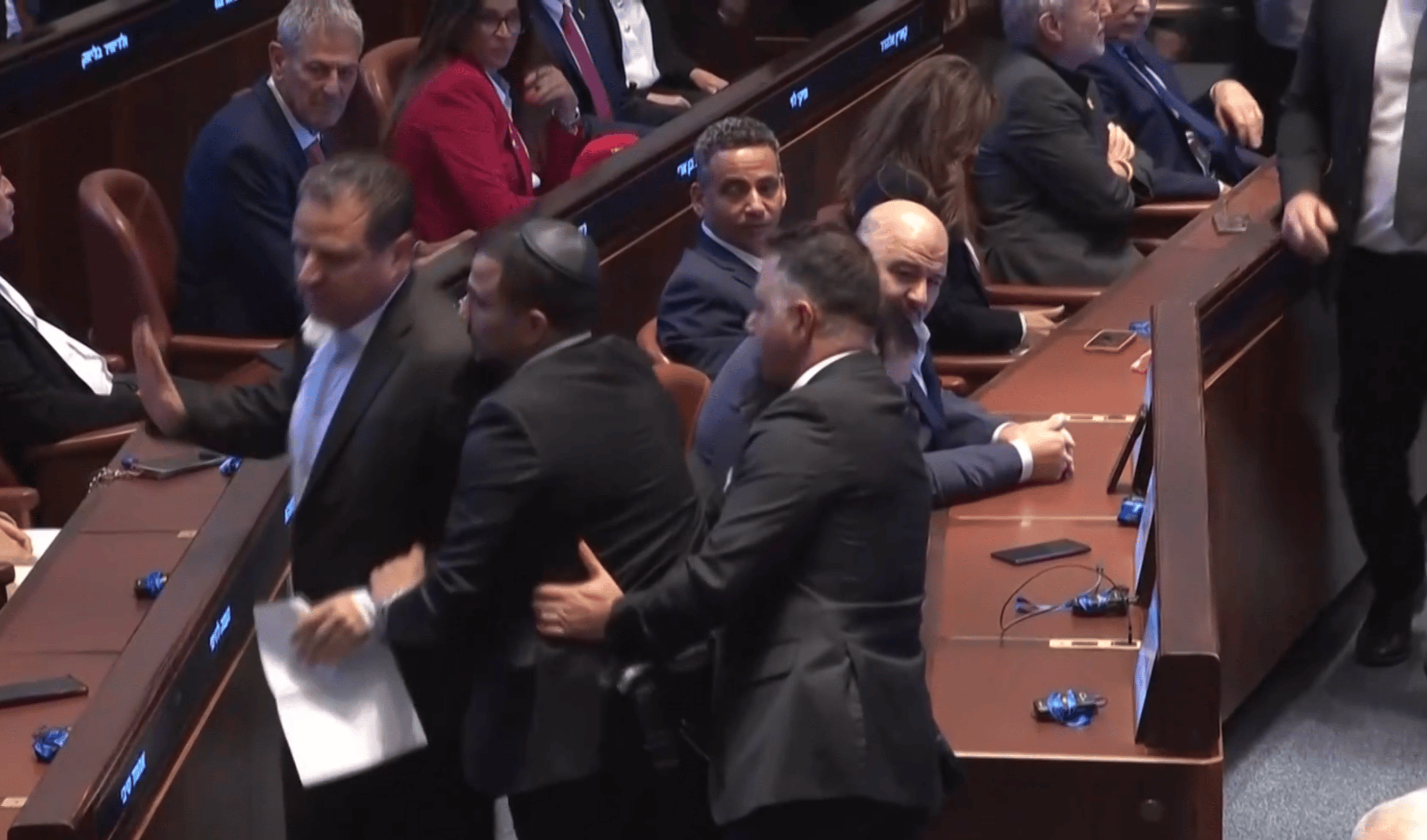 Trump’a İsrail Parlamentosu'nda protesto