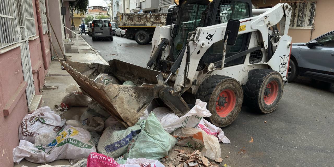 Konak’ta kaçak moloz dökümüyle mücadele