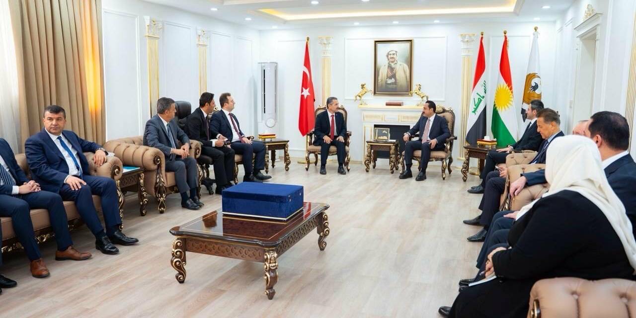Şırnak Valisi Ekici, Erbil Valiliği'ni ziyaret etti
