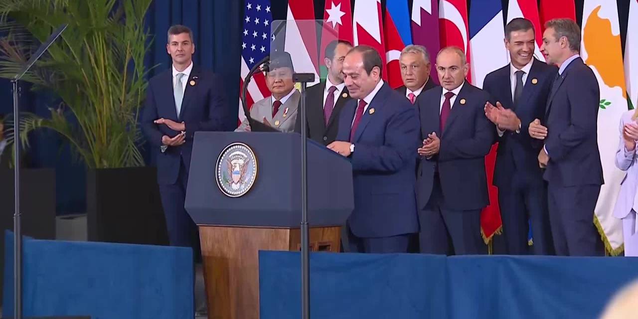 Gazze Barış Zirvesi'nde tarihi an: Trump, Orta Doğu'da Barış çağrısı yaptı