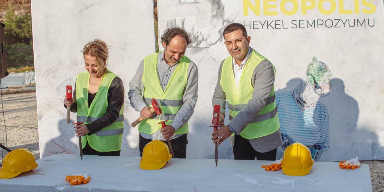 Kuşadası'nda Heykel Sempozyumu heyecanı başladı