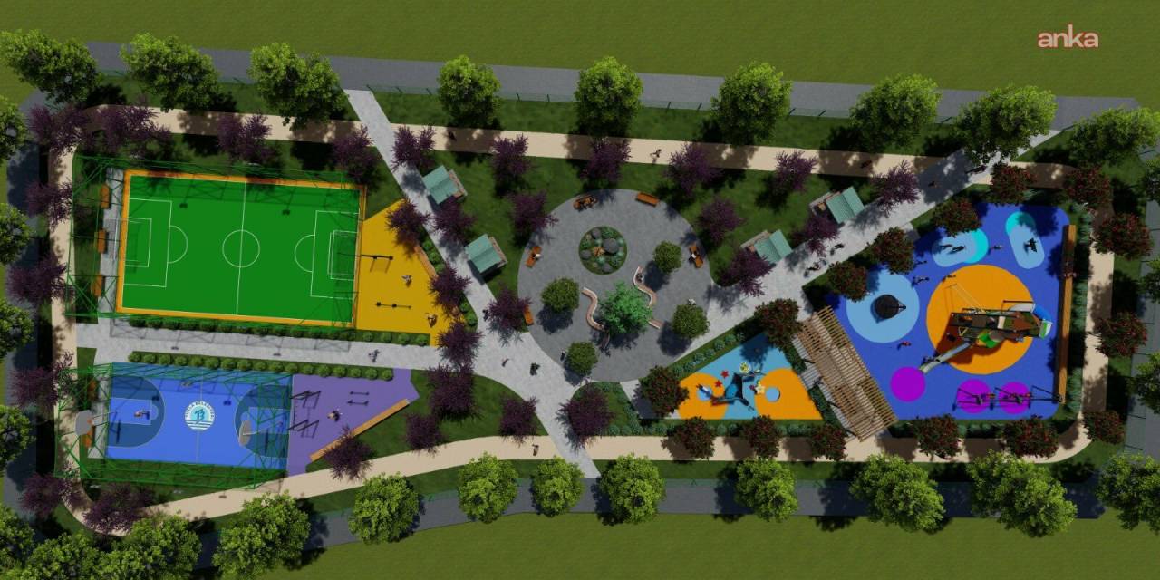 Konaşlı'ya Tuzla Belediyesi'nden 3 bin metrekarelik yeşil alan