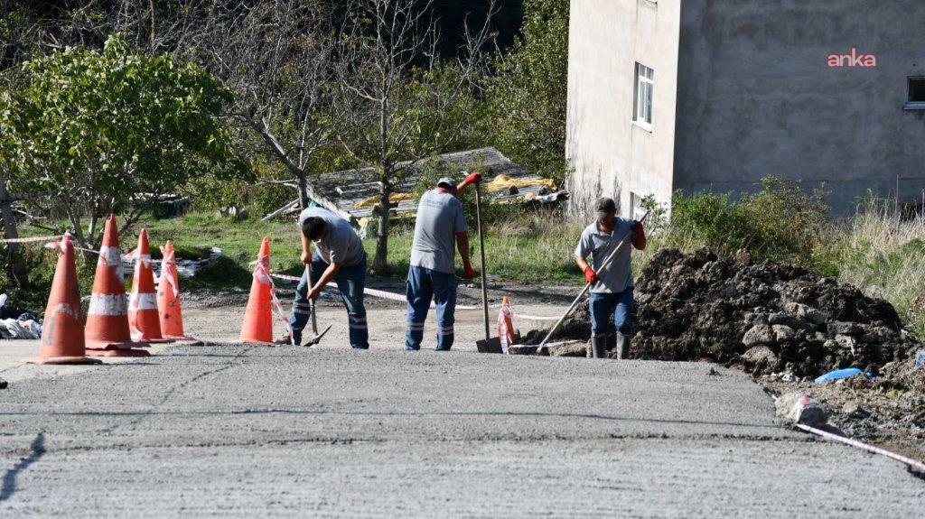 Altyapı çalışmaları sürüyor: Karadeniz Ereğli'de yenileme çalışmaları devam ediyor