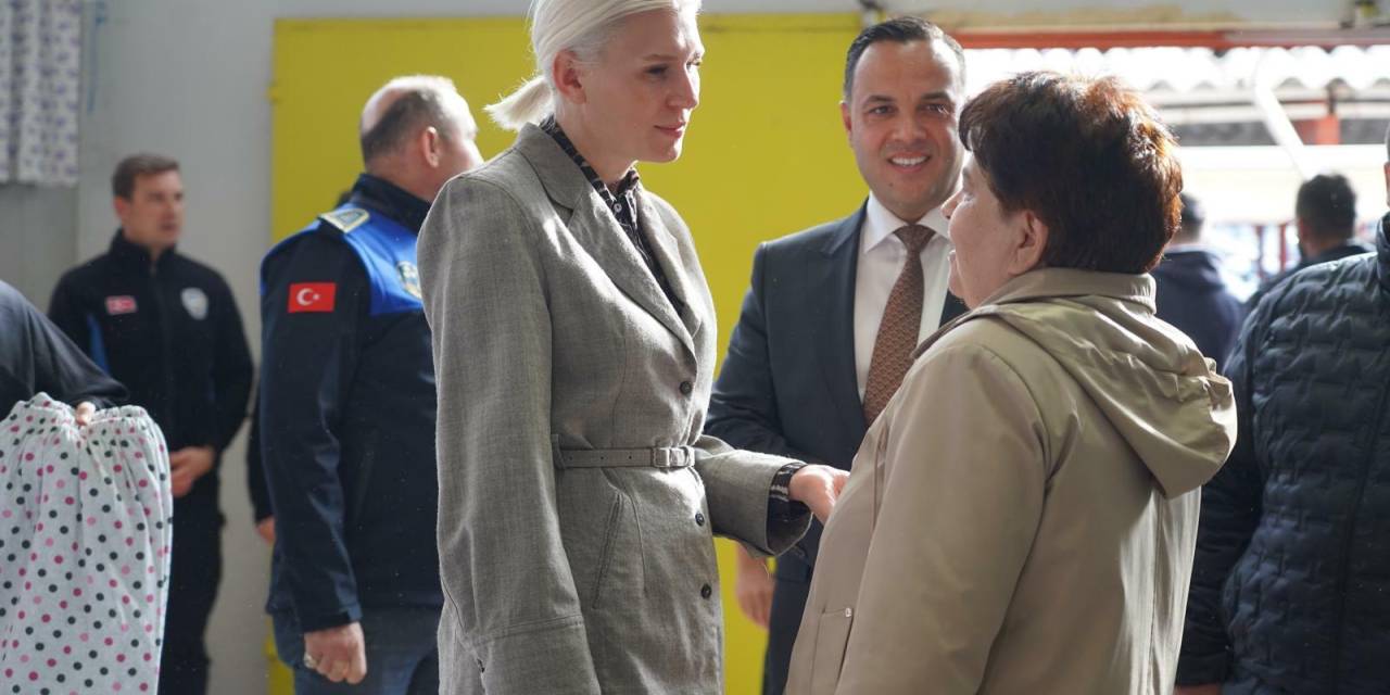 Subaşı Kapalı Pazar'ı Ziyaret Etti