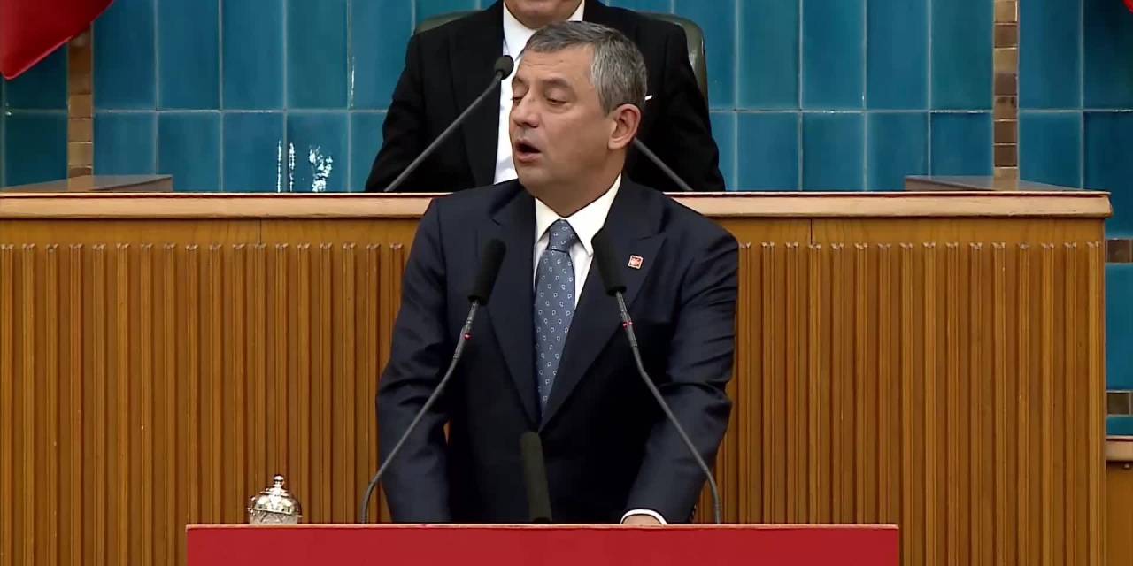 Özgür Özel'den iktidara sert eleştiri: Bu düzeni değiştirmeye talibiz