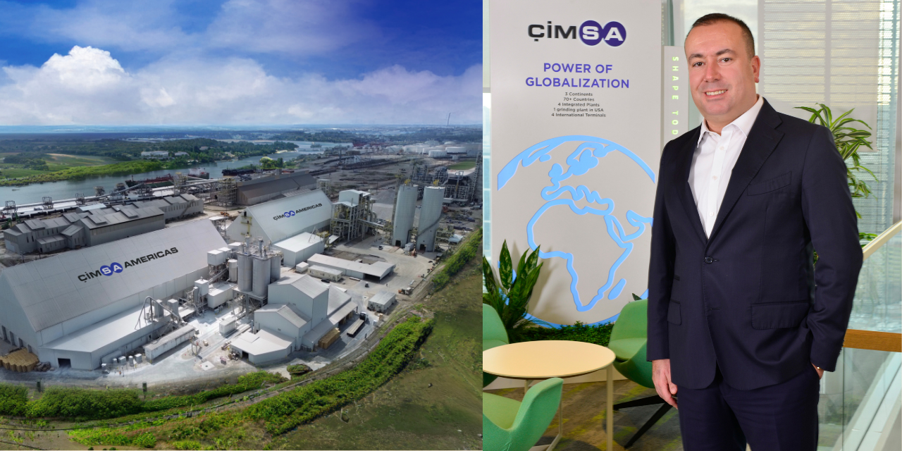 Çimsa, ABD’de Üretime Başladı: Gri Çimento Artık 3 Kıtada Üretiliyor