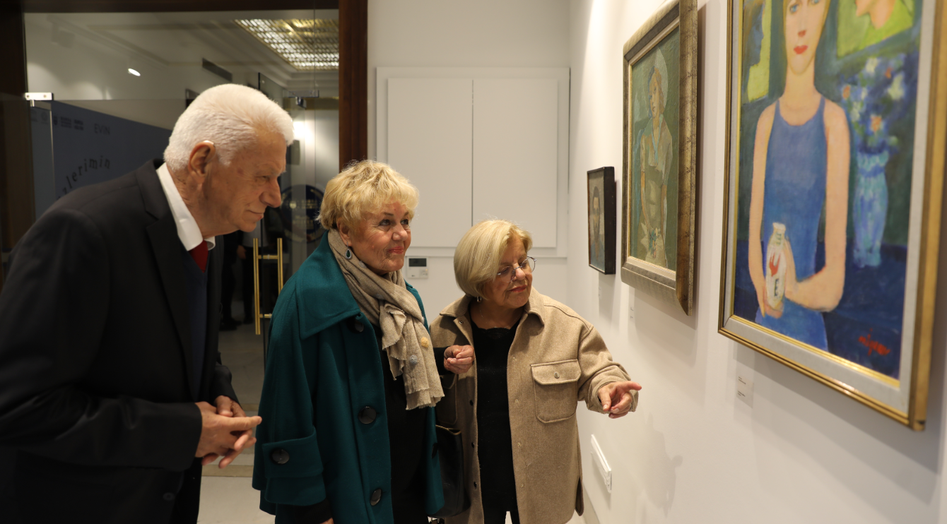 “Gözlerimin Önündesin” Sergisiyle Nasip ve Nuri İyem 21 yıl sonra yeniden buluştu