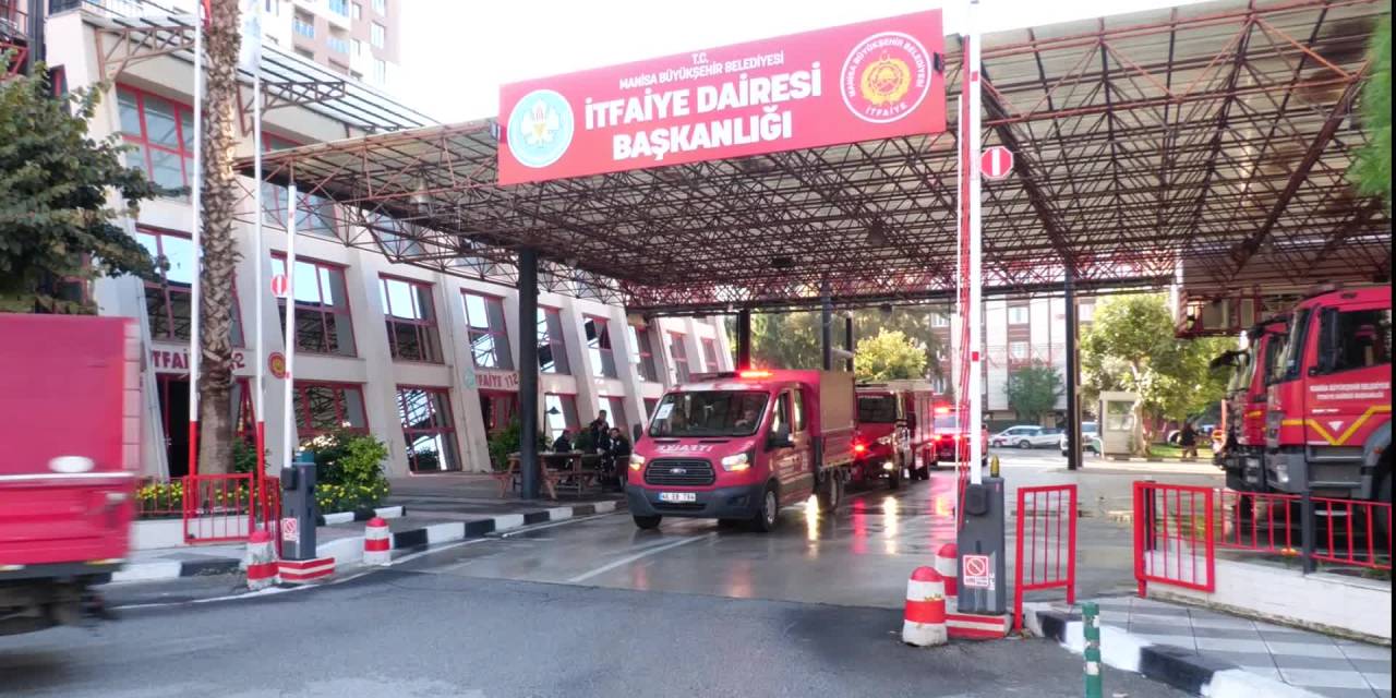 Manisa'da Deprem Tatbikatı Gerçekleştirildi