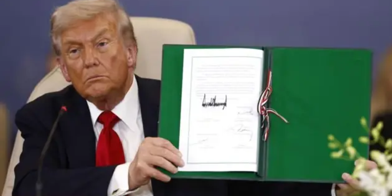 Tump'tan Hamas'a açık tehdit: Silah bırakmazlarsa, biz silahsızlandıracağız