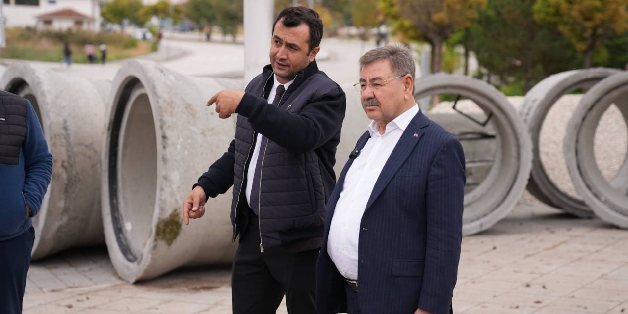 Alparslan Türkeş Parkı'ndaki su problemleri için altyapı çalışmaları başlıyor