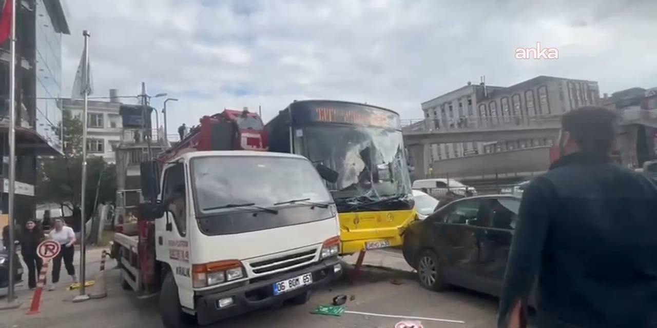 Çekmeköy’de özel halk otobüsünün karıştığı zincirleme kazada 1 kişi yaşamını yitirdi, 5 kişi yaralandı