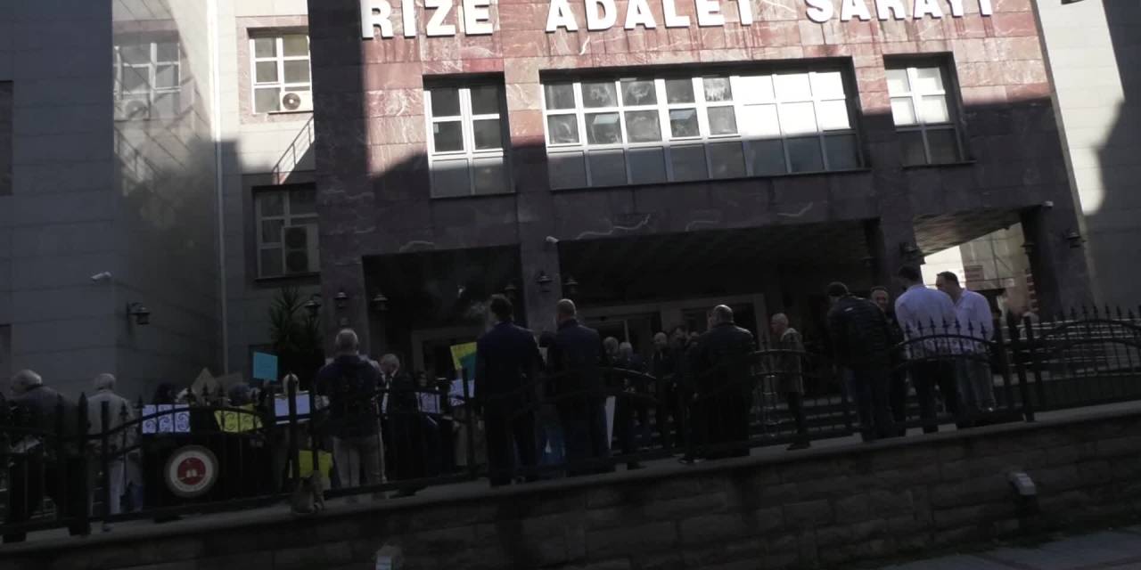 Pazar'da kafes balıkçılığı davası başladı