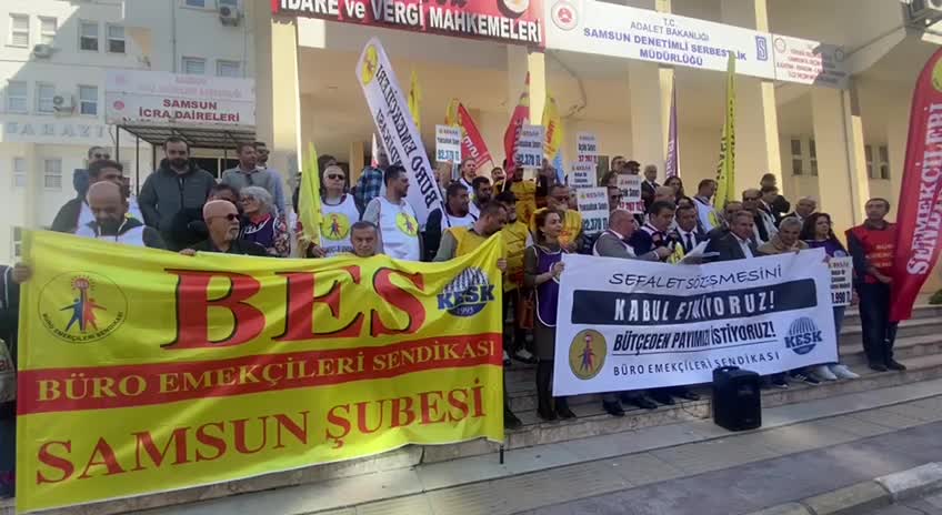 BES Samsun şubesinden 2026’ya mücadele çağrısı