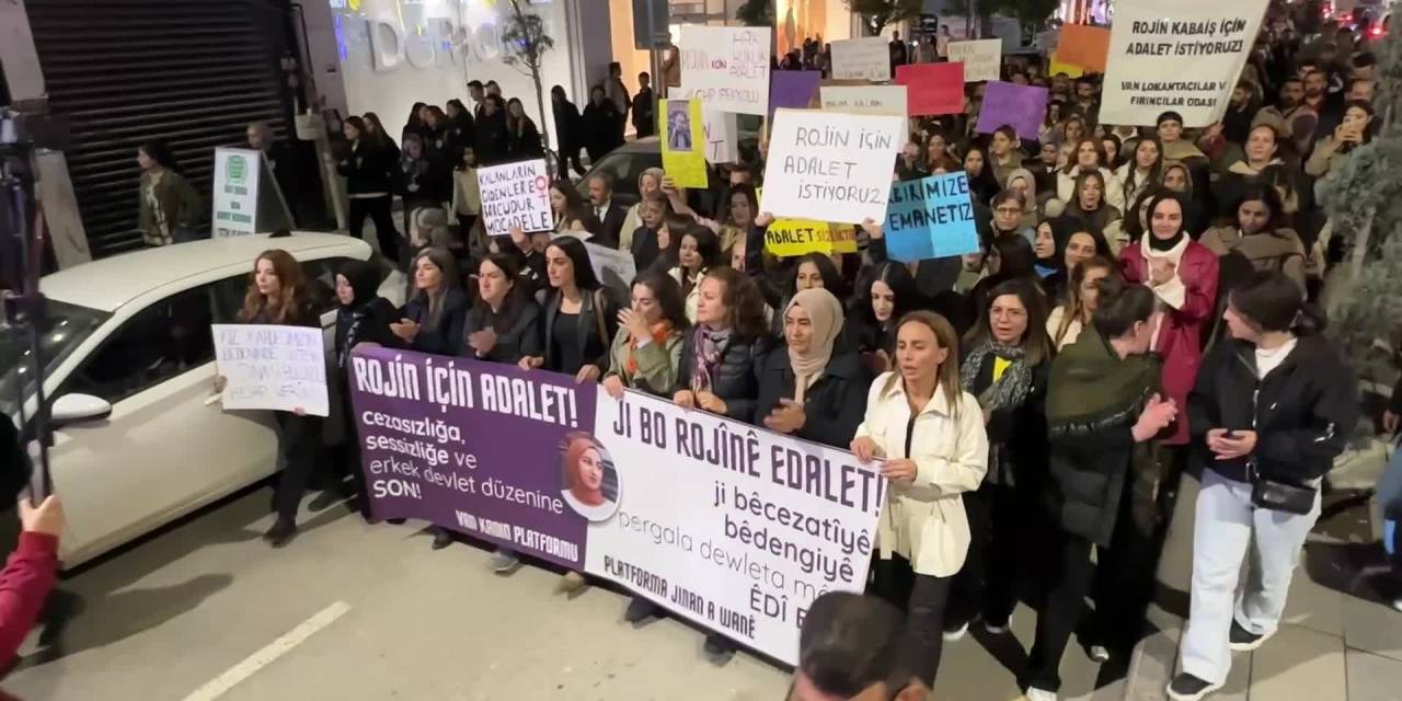 Van'da Rojin Kabaiş için adalet talebi