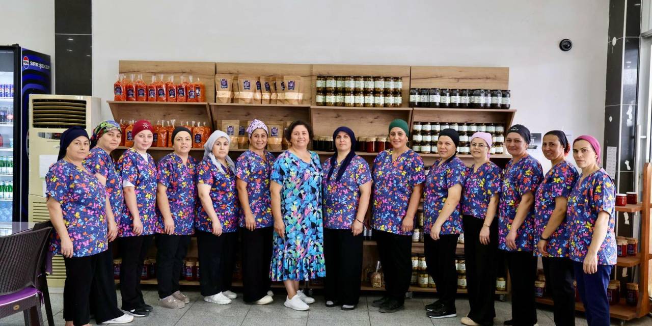 Çine'de kadınların emekleri sofraları süslüyor