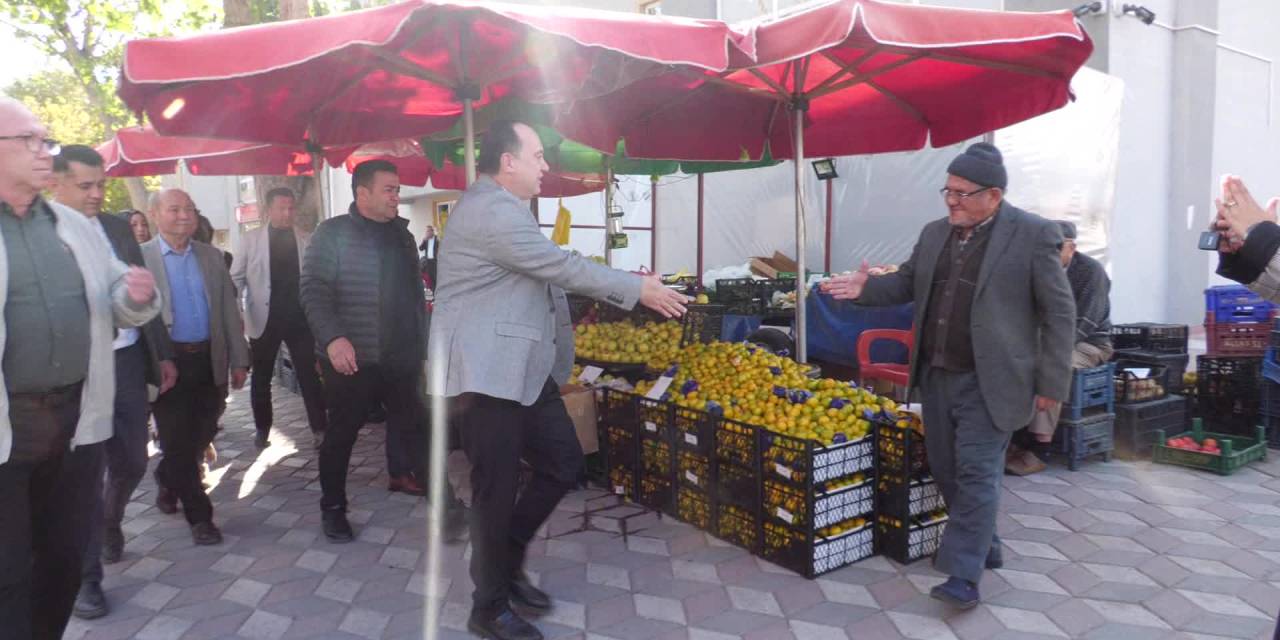 Dutlulu, Kırkağaç'ta sıcak asfalt projelerini yerinde inceledi