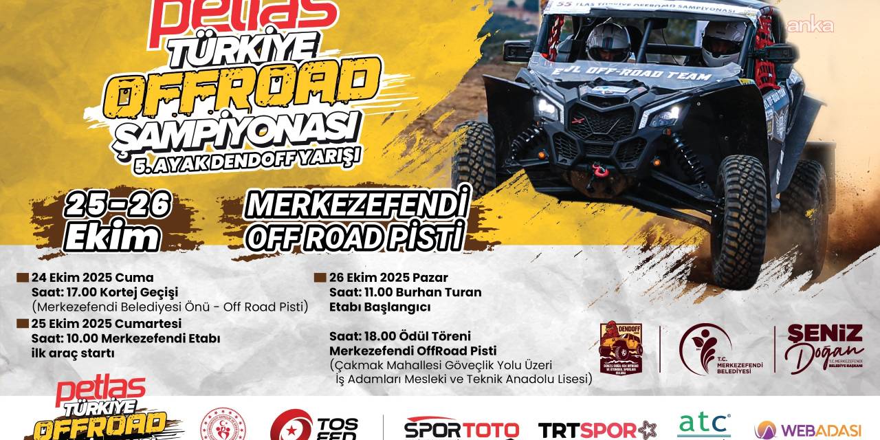 Merkezefendi'de Off-Road heyecanı başlıyor