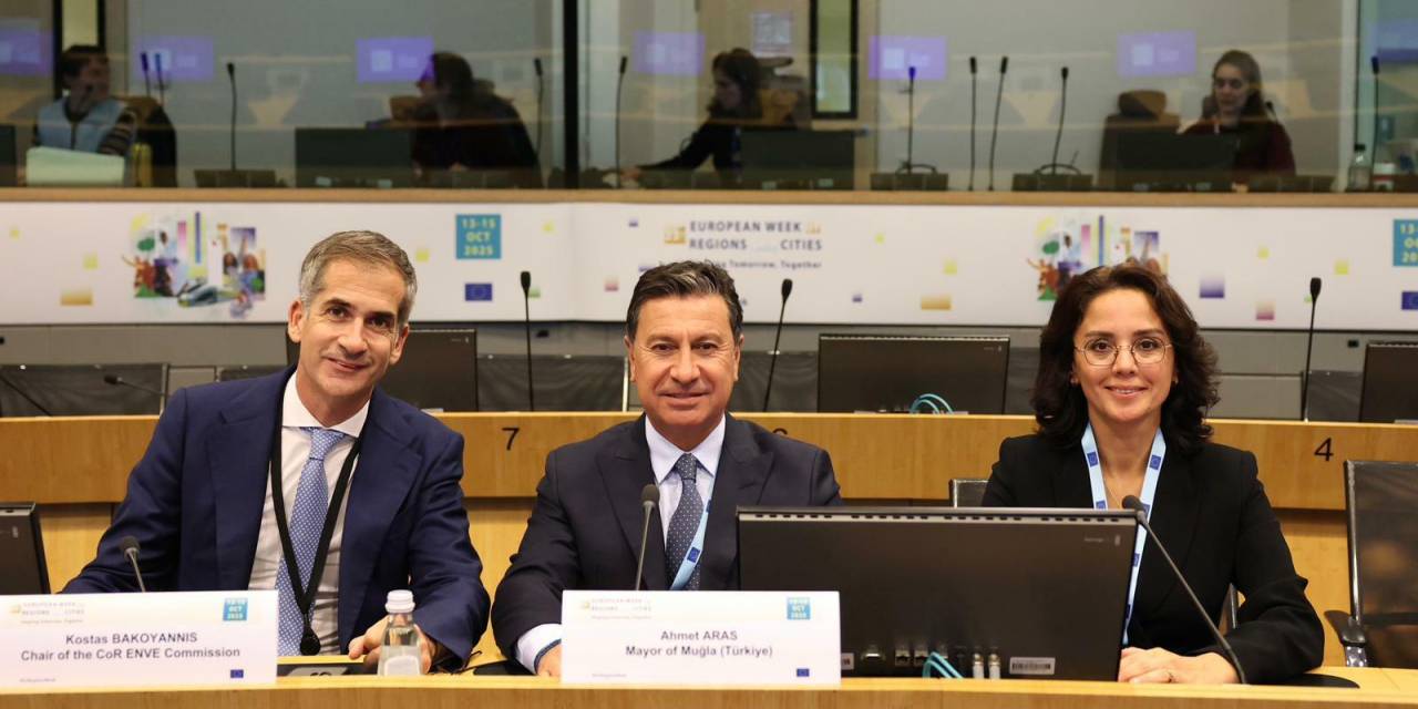 Ahmet Aras, Brüksel'de demokrasiyi ve sürdürülebilir kalkınmayı savundu