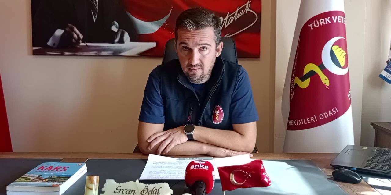 Kars Veteriner Hekimleri Odası Başkanı Ercan Ödül: “Veteriner Hekimler, halk sağlığının görünmeyen savunucularıdır”
