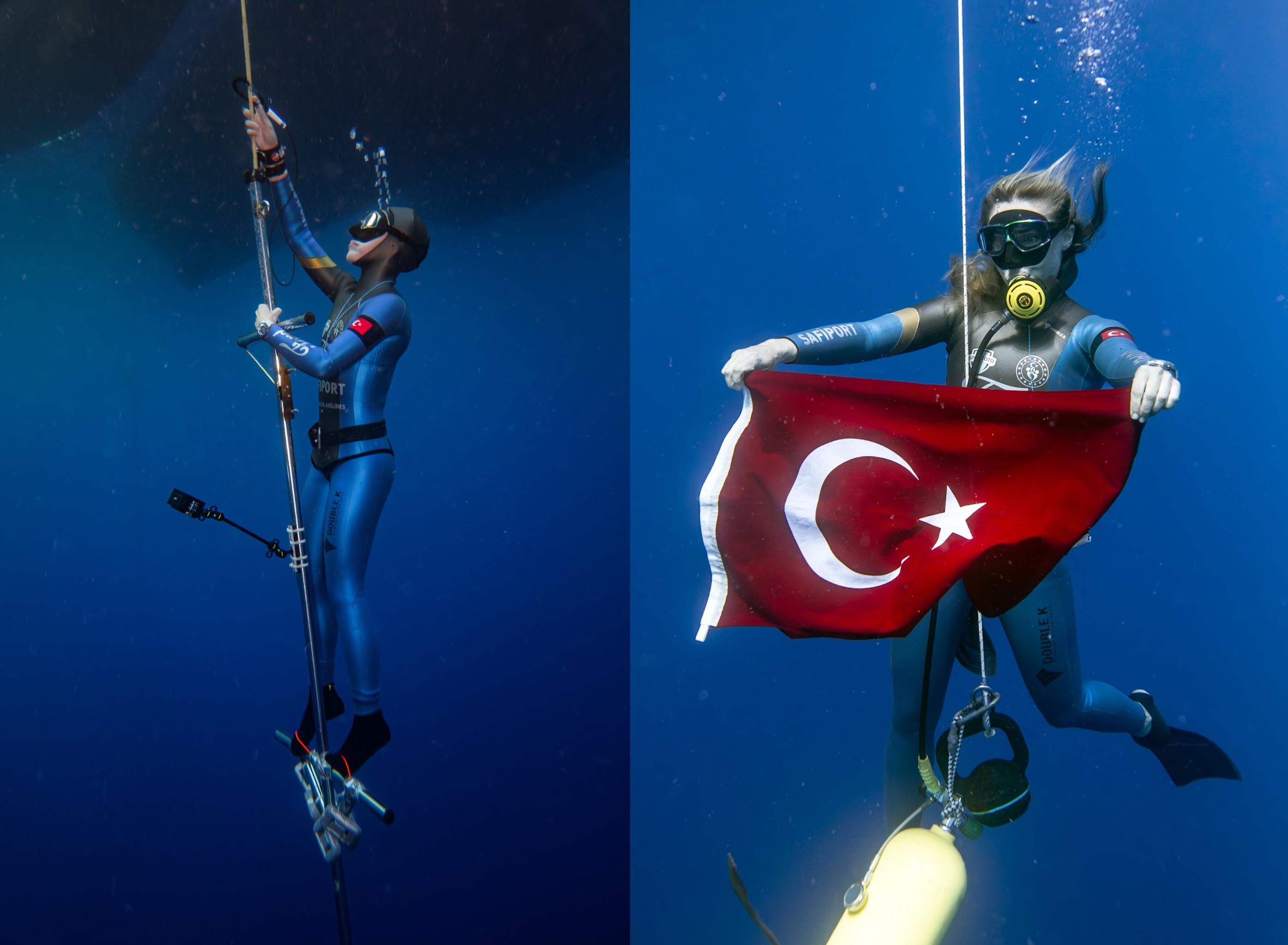 Şahika Ercümen dünya rekorunu Gazze için kırdı!