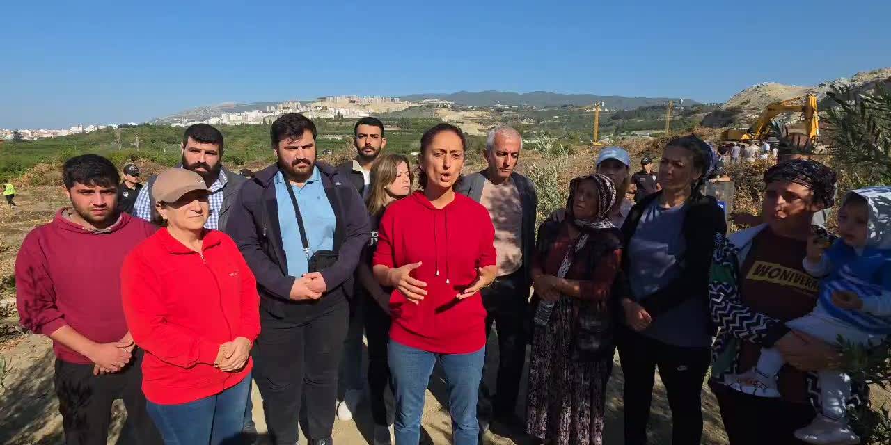 Kurtderesi'ndeki ağaçlar kesildi, mahalleli isyan etti