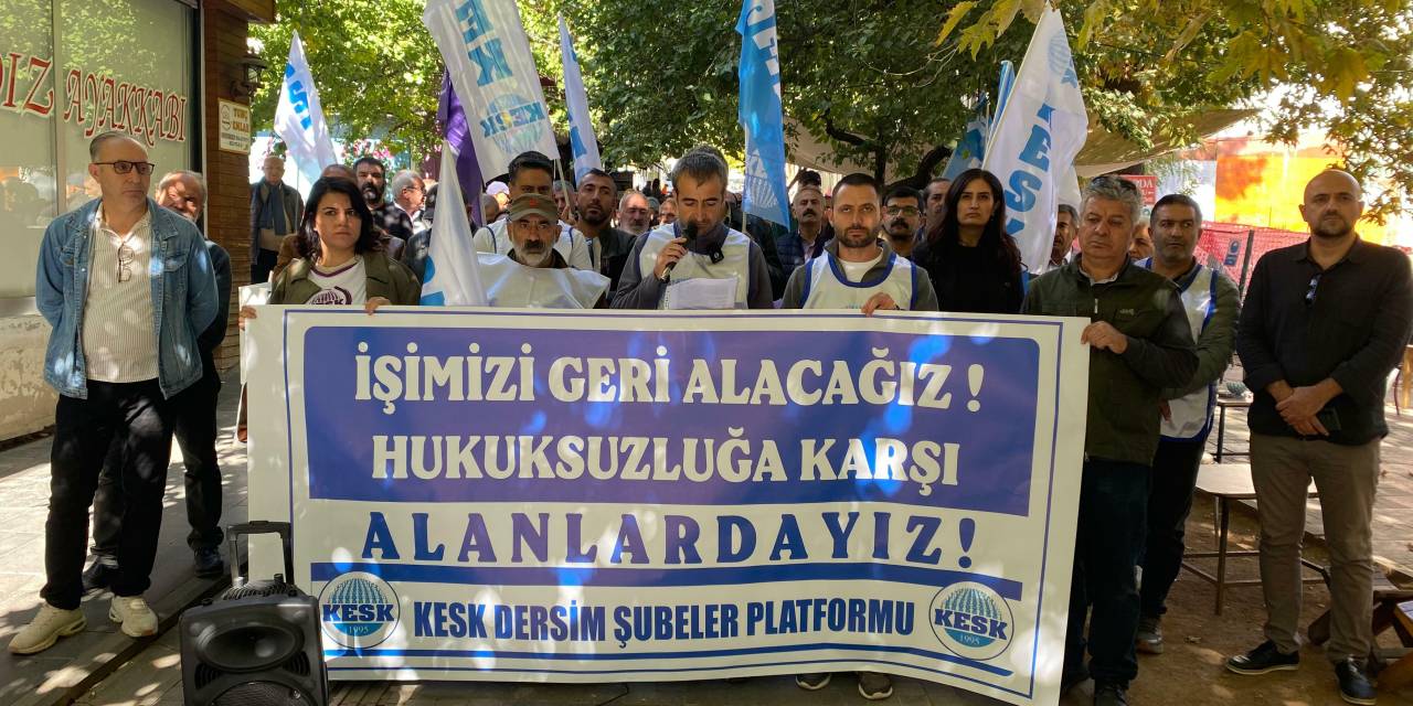 Tunceli'de ihraç edilen kamu çalışanları için iade çağrısı yapıldı