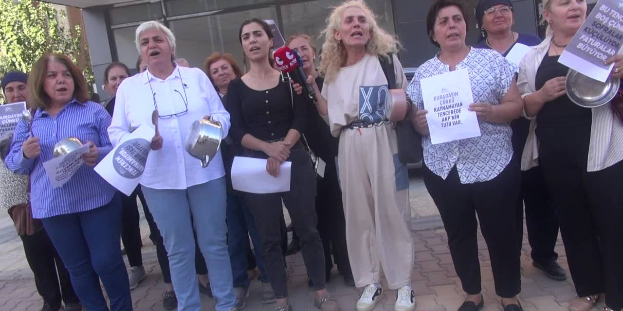 CHP'li kadınlardan Adıyaman'da yoksulluk açıklaması