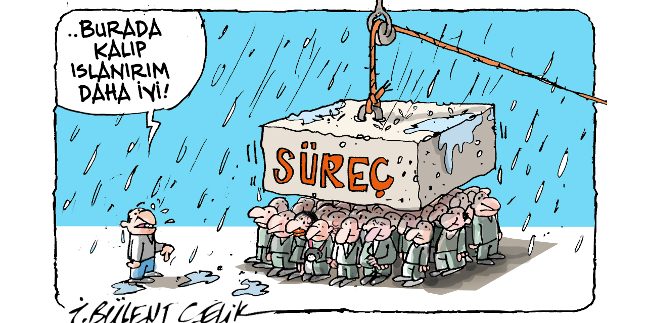 İ. Bülent Çelik'in 18 Ekim 2025 tarihli karikatürü