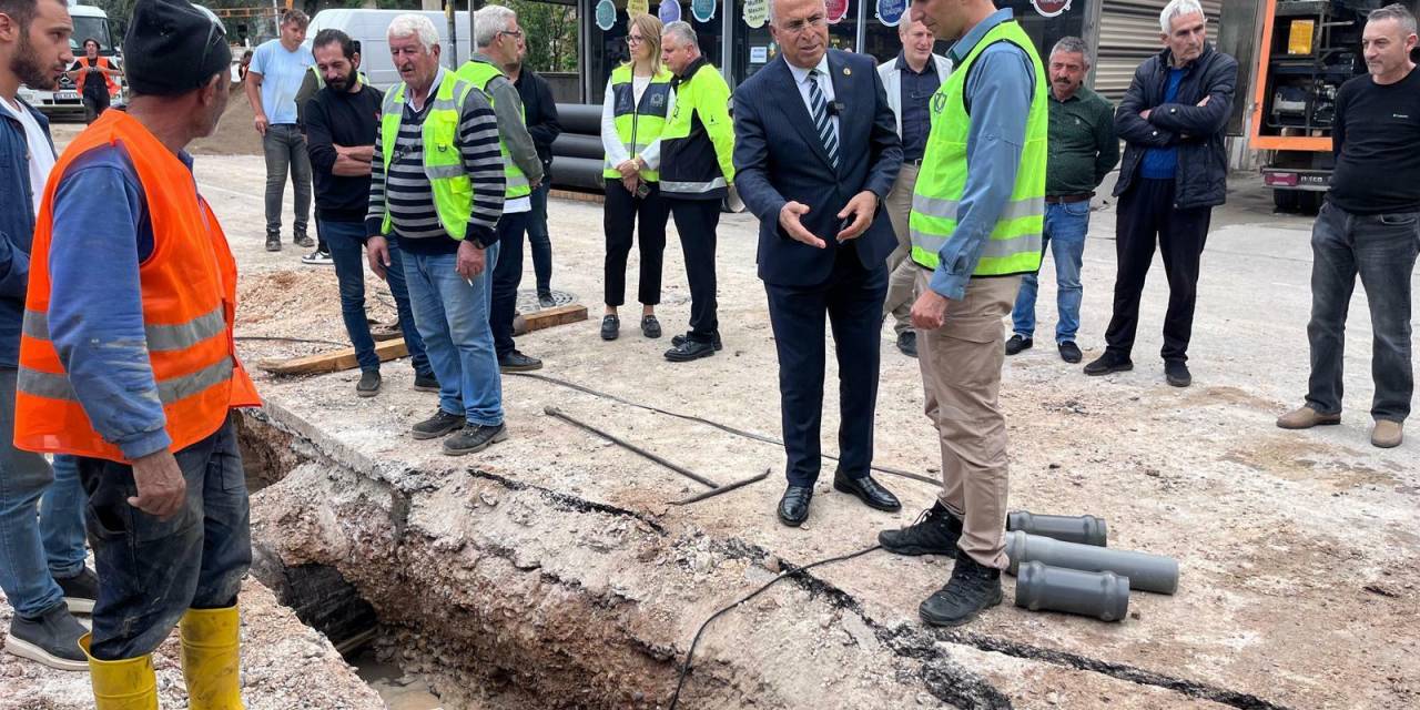 Gaziemir Sarnıç’taki büyük içme suyu yatırımı hızla ilerliyor