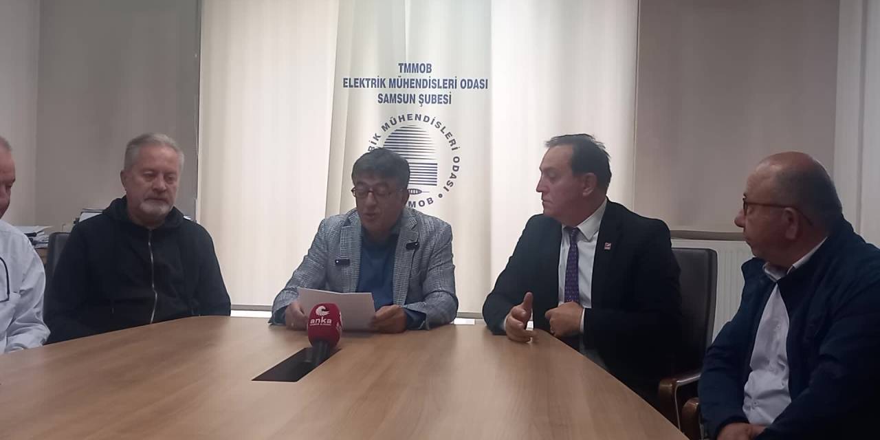 EMO Samsun'dan elektrik tarifesine itiraz: "Asgari yaşam standartlarına sahip aileleri hedef alıyor"