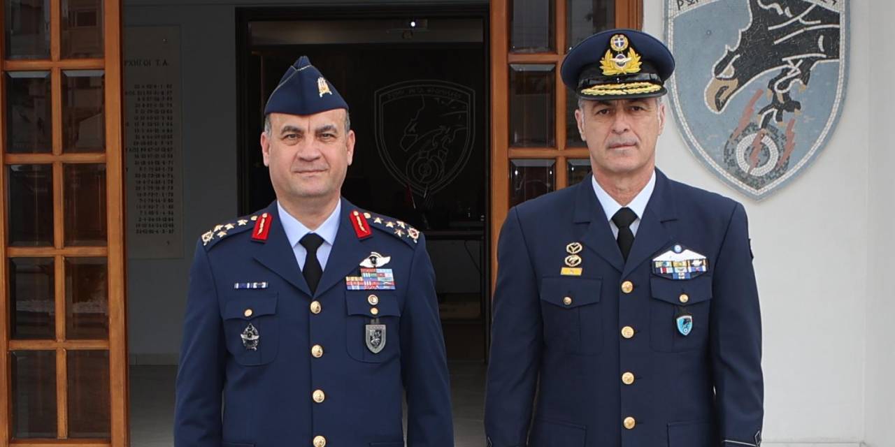 Dalkıran, Yunanistan Taktik Hava Kuvvetleri Komutanlığı'nı ziyaret etti