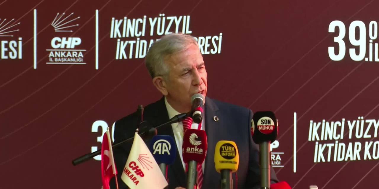 Mansur Yavaş'tan seçim mesajı: Haksızlık ve adaletsizliğe gerekli karşılık verilecek