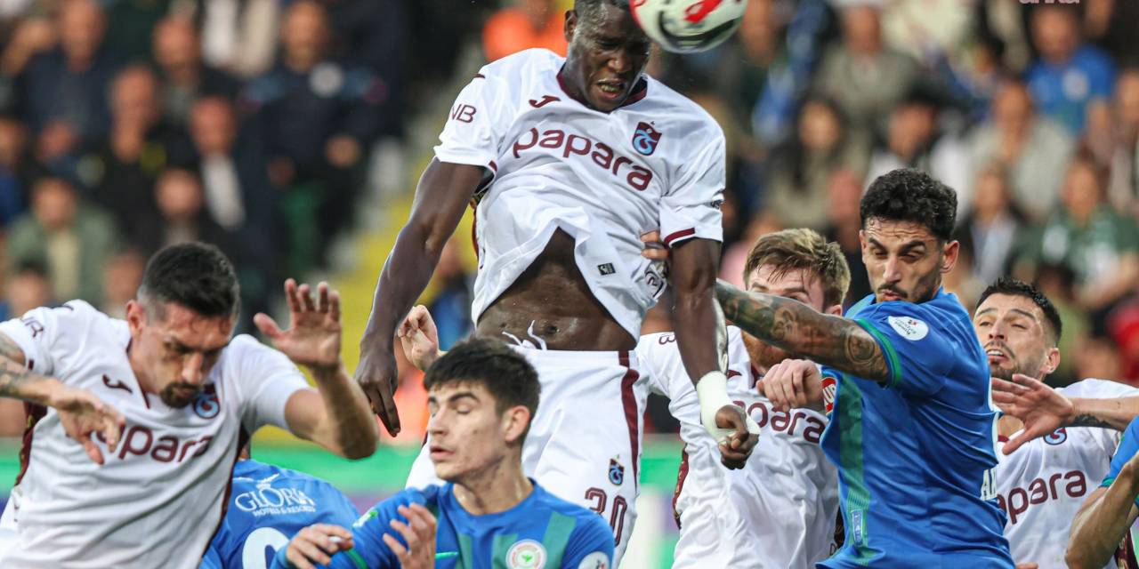 Trabzonspor, Rizespor’u deplasmanda yenmeyi başardı