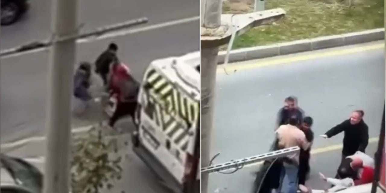 Bir babaya daha çocuğunun önünde saldırı