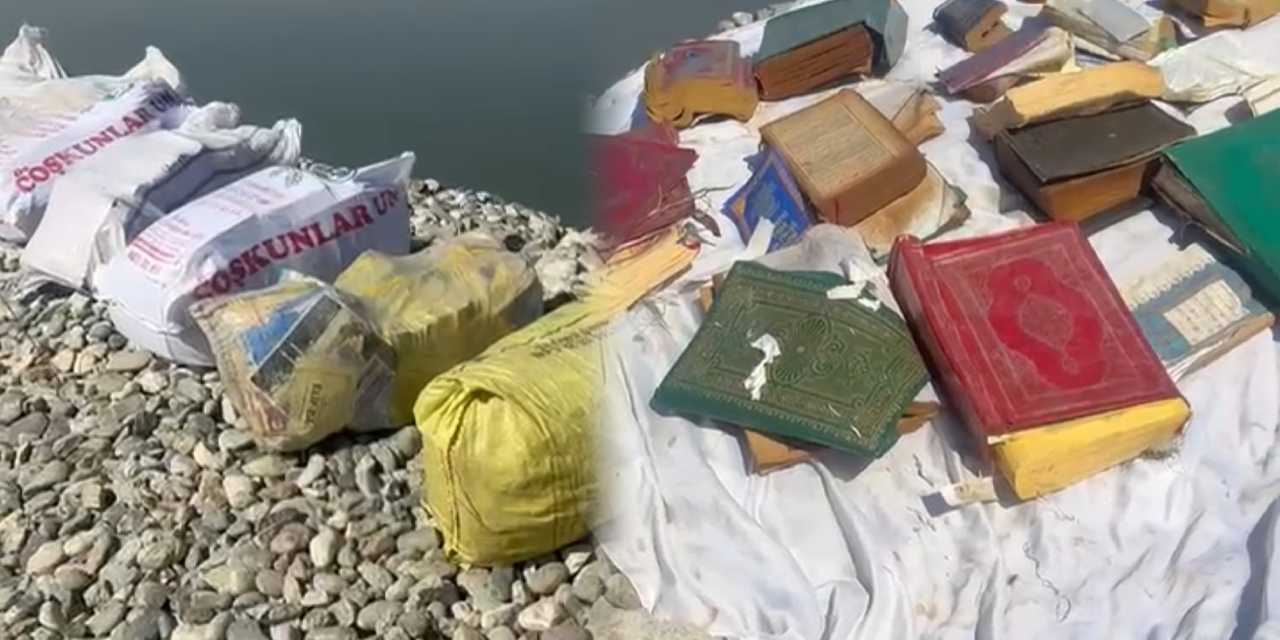 Çuvallar dolusu Kuran-ı Kerim bulundu: Valilikten açıklama