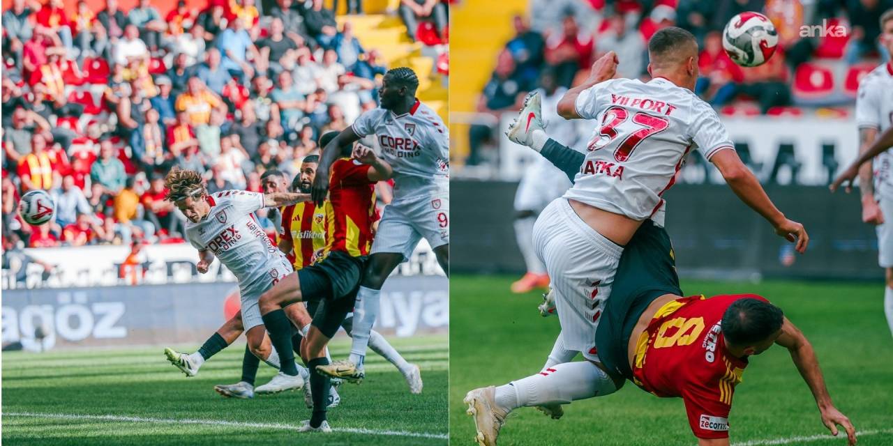 Samsunspor, Kayserispor'u 3-1 yenerek deplasmandan galip ayrıldı