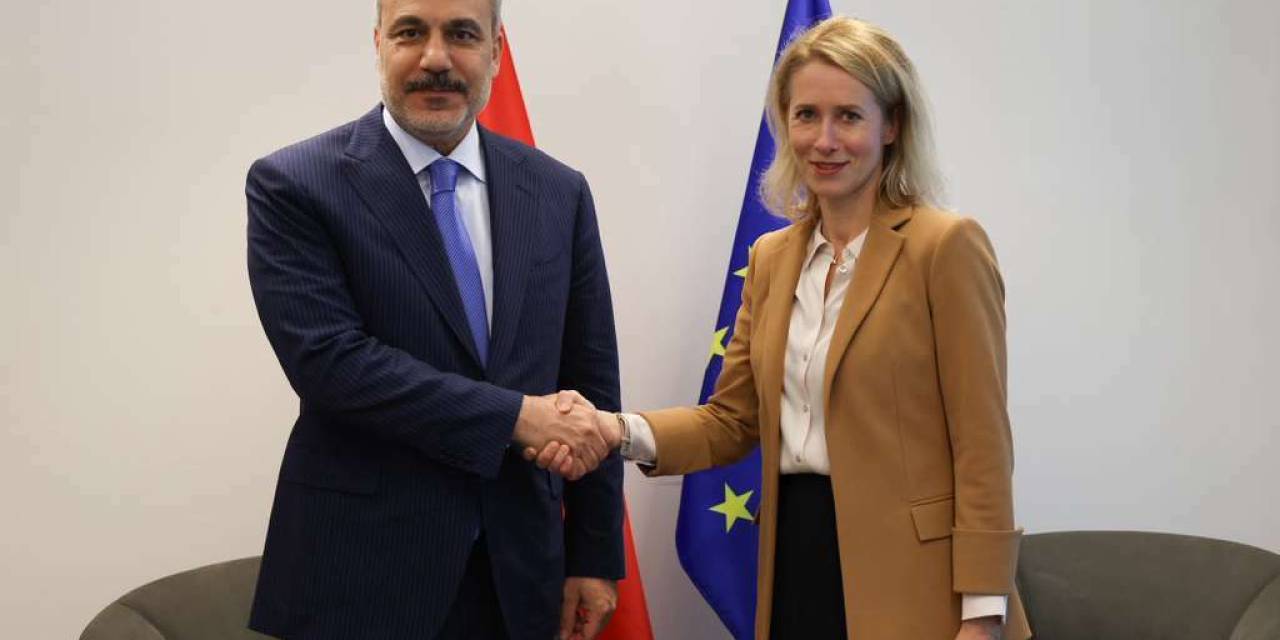 Hakan Fidan, Kaja Kallas ile buluştu