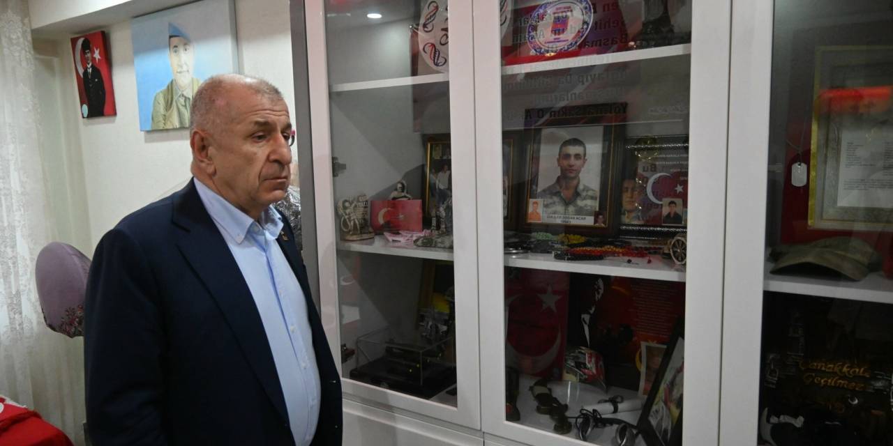 Ümit Özdağ şehit ailesini ziyaret etti: Terörle müzakereler sona ermelidir