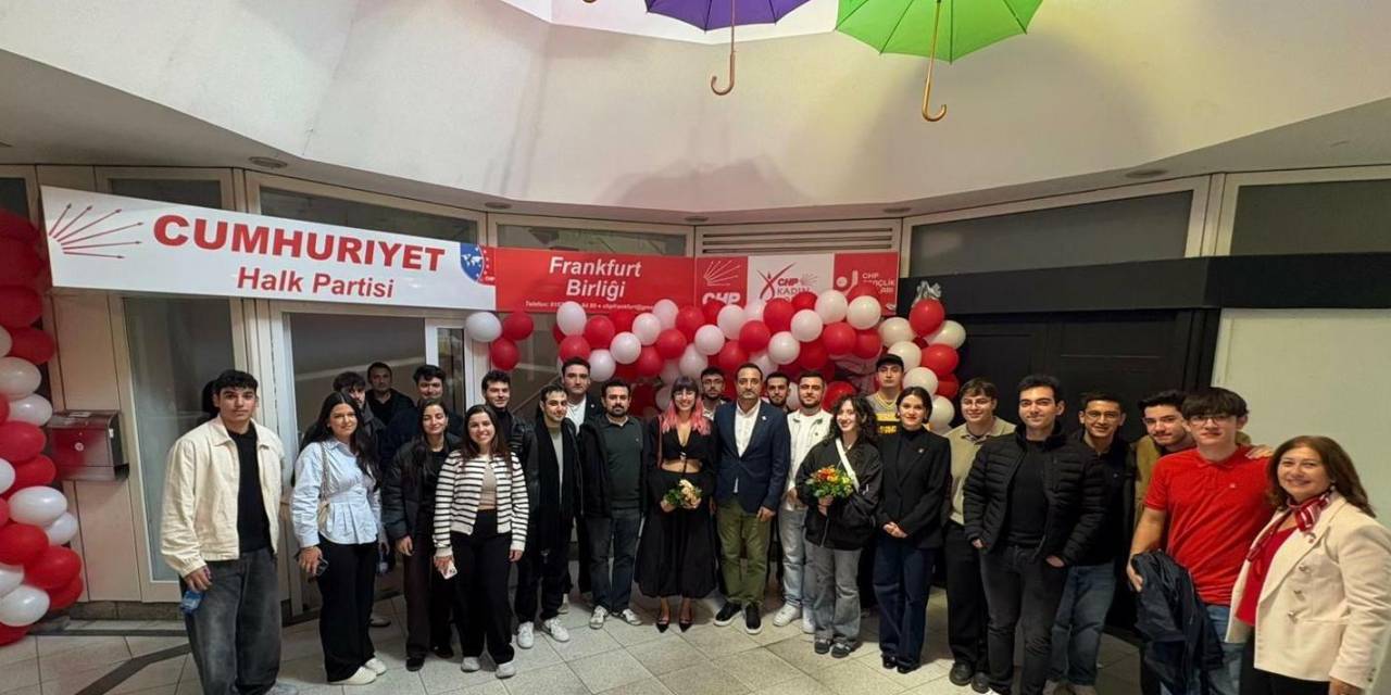CHP Frankfurt Birliği yeni ofisini açtı