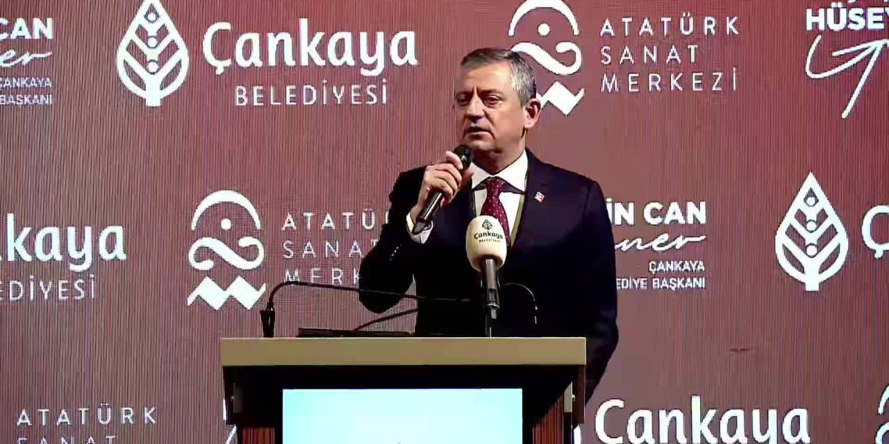 Atatürk Sanat Merkezi açıldı; Özgür Özel tutuksuz yargılama talep etti