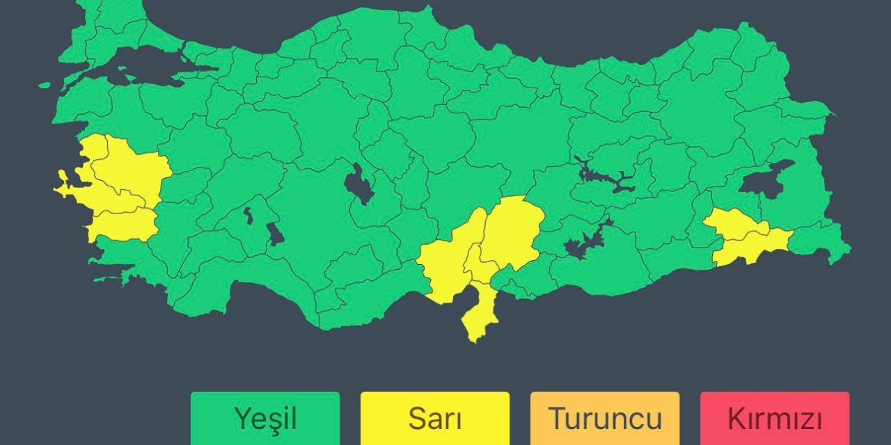 Yarın için sağanak yağış uyarısı: Dikkatli olun!