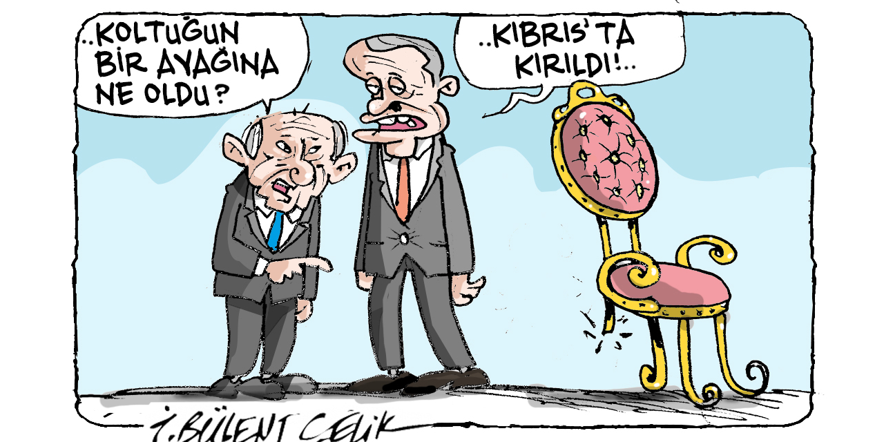 İ. Bülent Çelik'in 21 Ekim 2025 tarihli karikatürü