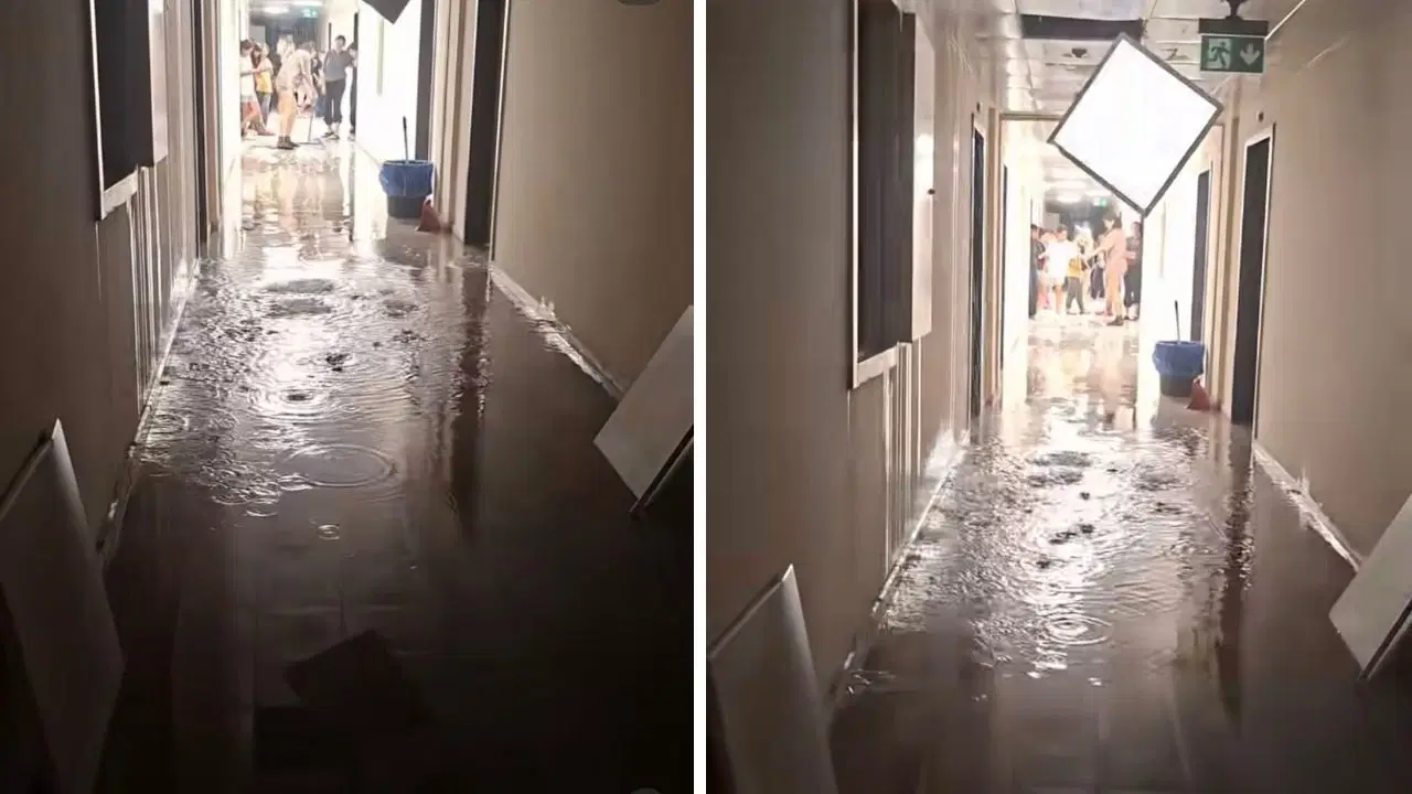 KYK yurdunu su bastı, temizliği öğrenciler yaptı