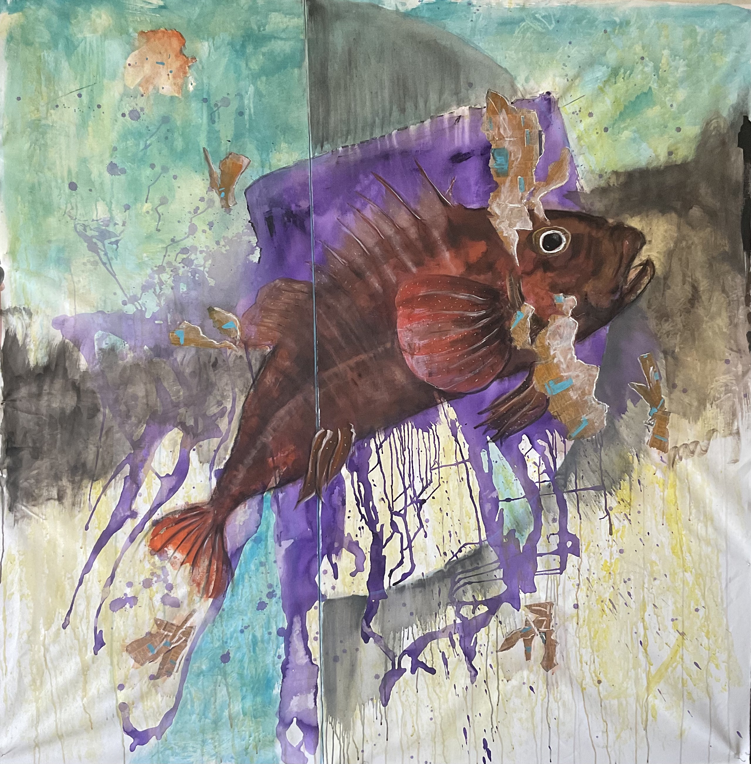 Ali Emre’nin “Sarnıç” sergisi Gülhane Sanat’ta açıldı