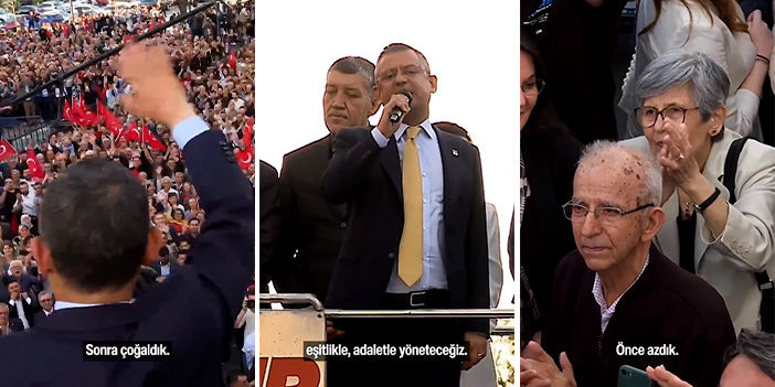 Özgür Özel: Önce azdık, sonra çoğaldık; kimseyi dışlamadan, çok büyük bir kucaklaşmayı hep birlikte sağladık