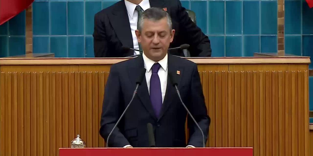 Özgür Özel'den Erdoğan'a dikkat çeken çağrı