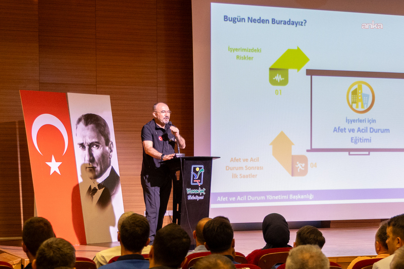 Afet eğitimleri Manavgat'ta başladı